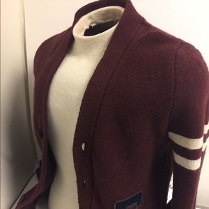 Abercrombie and Fitch Letterman Cardigan M